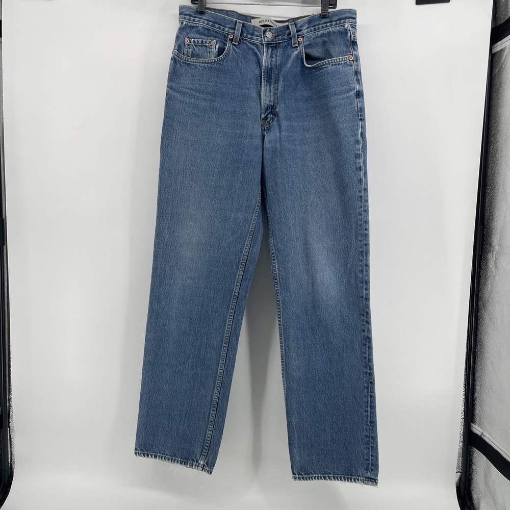 Gap Jeans Mens 34 X 32.5 Relaxed Fit Baggy Straight Leg Normcore Vintage Y2K